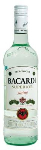 Bacardi  White 1 lt